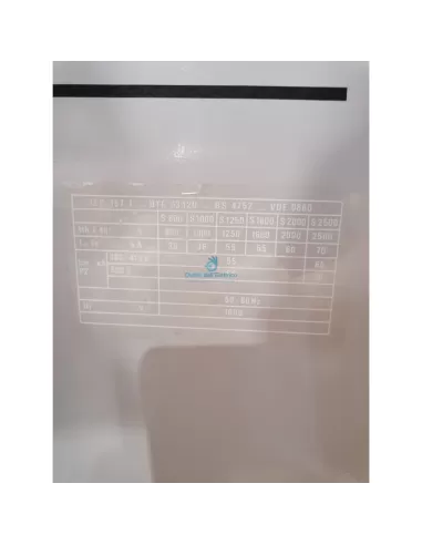 Cge/ge power S41600 schalter 4x1600a 415v 50/60hz 55ka unelec